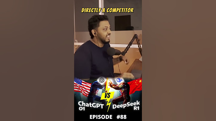 E88 Intro: DeepSeek R1: OpenAI’s nightmare