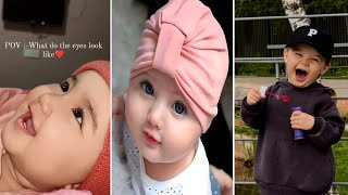 Top Adorable Cute Baby Moments of Instagram In this Weekend 🔔 make your day Smile 😜
