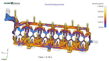 FLOW-3D CAST Simulation
