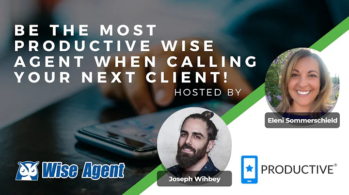 Be the Most Productive Wise Agent When Calling Your Next Client with Joseph Wihbey | Episode #64