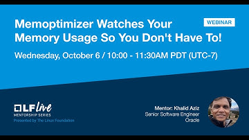 Mentorship Session: Memoptimizer Watches Your Memory Usage So You Don