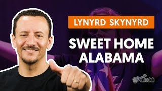 Alabama TV Cover Sweet Home Alabama - Lynyrd Skynyrd (aula de baixo)