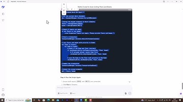 Join elements the right order with deepseek dynamo for revit