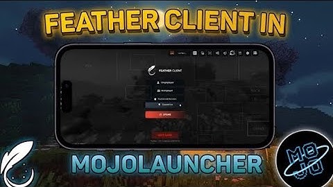 How To Install Real Feather Client in Mojo Launcher (No Clickbait) | Best Fps boost 💯💫 