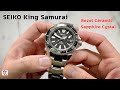 รีวิวนาฬิกา Seiko Prospex Diver's King Samurai SRPE35K1 & SRPE37K1 - Wimol Tapae