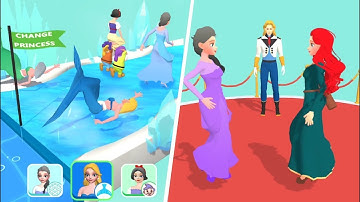 👸🧜‍♀️Princess Shift  -  All Levels Gameplay Walkthrough (Android,ios) New Game