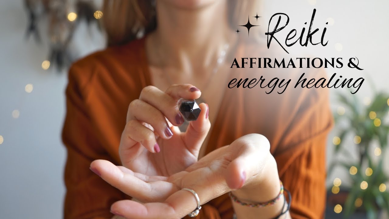 Reiki ASMR ~ Positive Affirmations & Healing for Abundance & Confidence (No Talking and Whispering)