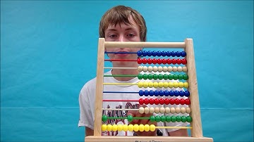 How to use a 100 bead abacus-Single Digit Multiplication Example 3