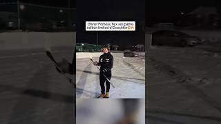 OLI PRIMEAU FLEX SES PATINS D'ALEX OVECHKIN À LEWIS  #lewislefou