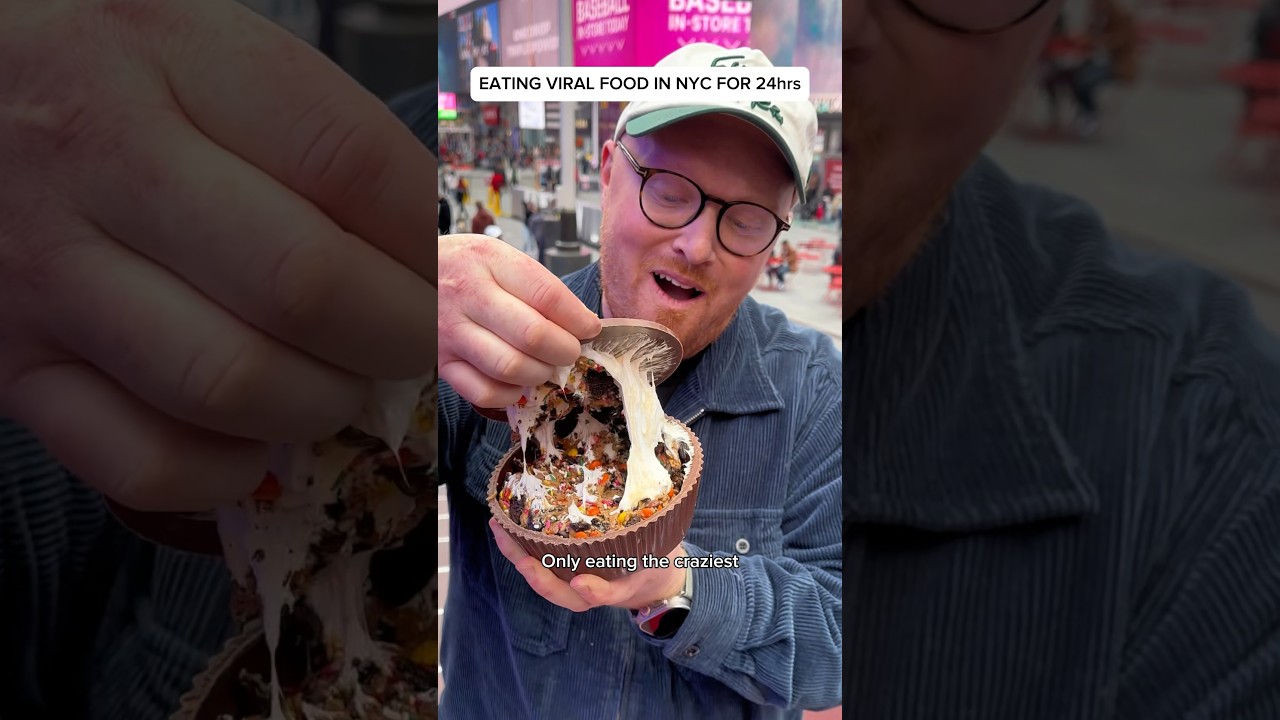 Viral food in NYC PART 1 #nyc #newyork #food #shorts