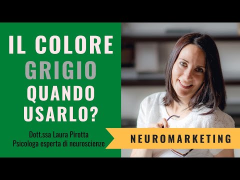 Psicologia dei colori: quando usare il GRIGIO