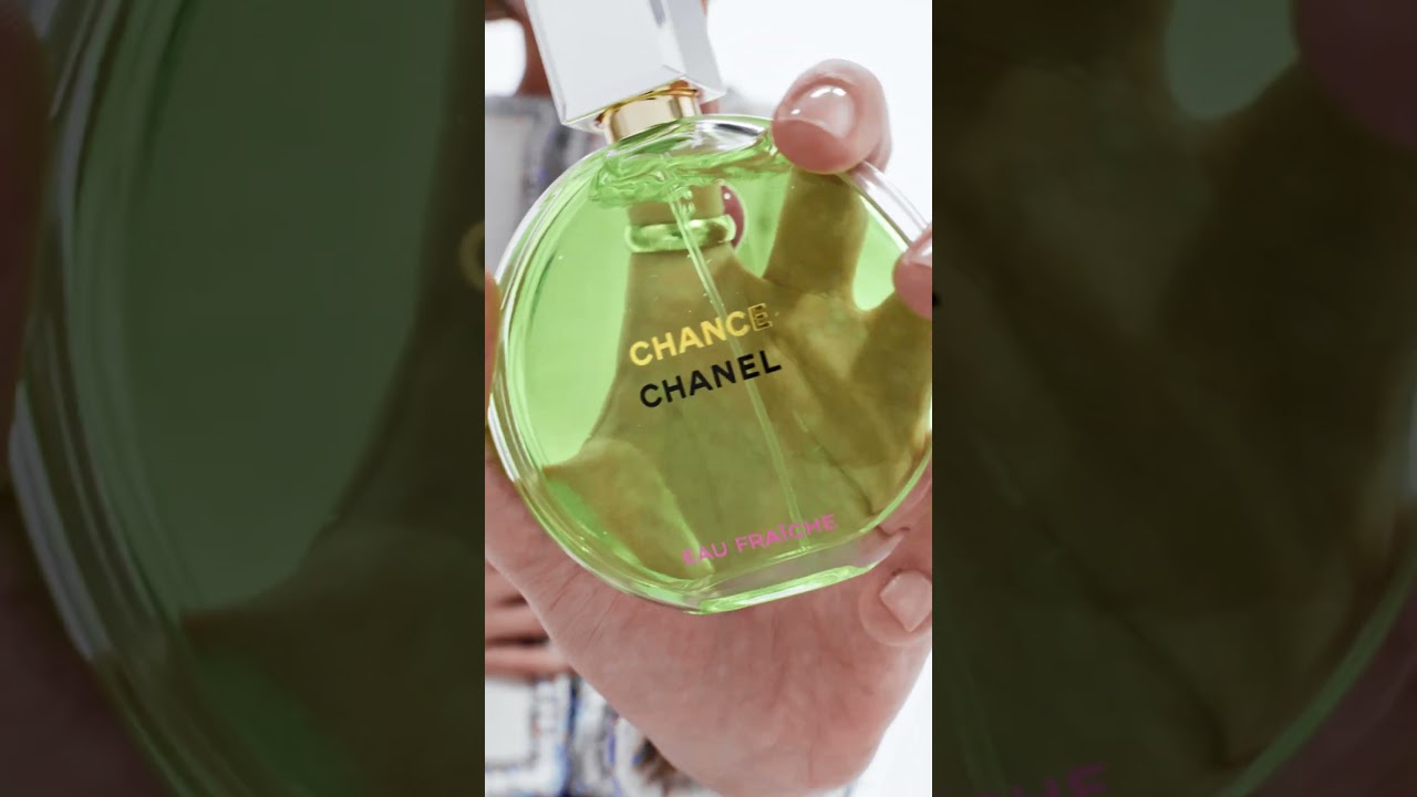 chanel perfume women green