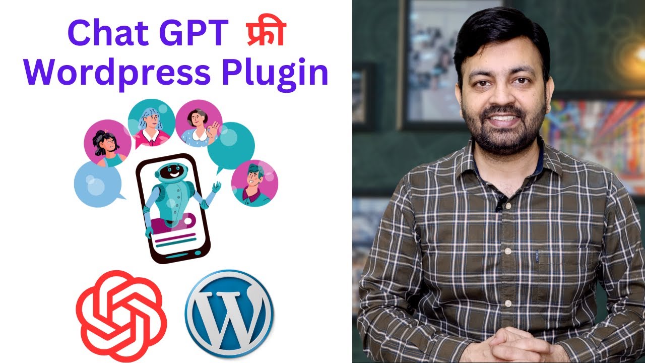 Chat GPT Free Wordpress Plugin For Chatbot (2023) | @technovedant - YouTube
