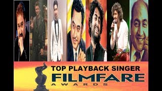 Filmfare Award for Best Male Winning Playback Singer Ever | Top 7 Singer |