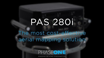 PAS 280i - The most cost-effective aerial mapping solution | Phase One