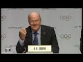 Olympic Congress - 2009 Press Conference