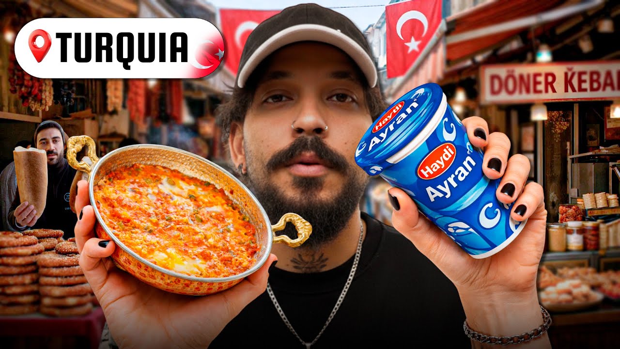 La comida TURCA es un DESASTRE visual, Pero ¿vale la pena el RIESGO? ⚠️ 🇹🇷