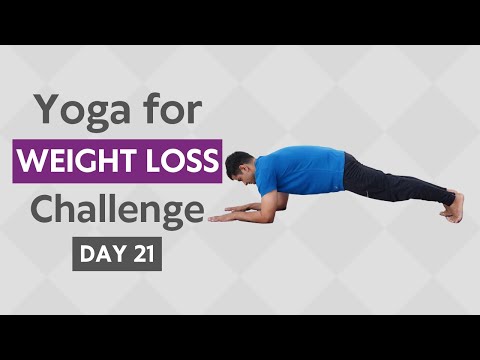 Yoga for Weight Loss | Day 21 | Power Yoga | Yoga with Naveen