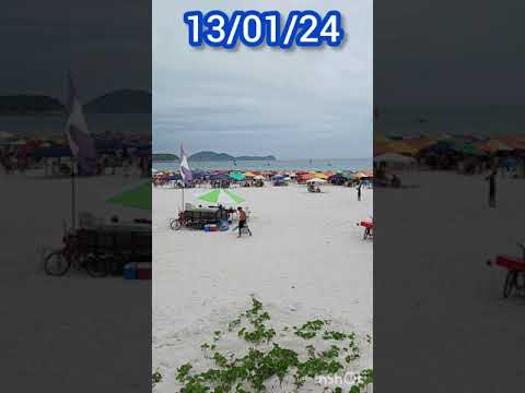 CABO FRIO HOJE #PRAIA DO FORTE RJ  13/01/24 LOTADA #SHORTS