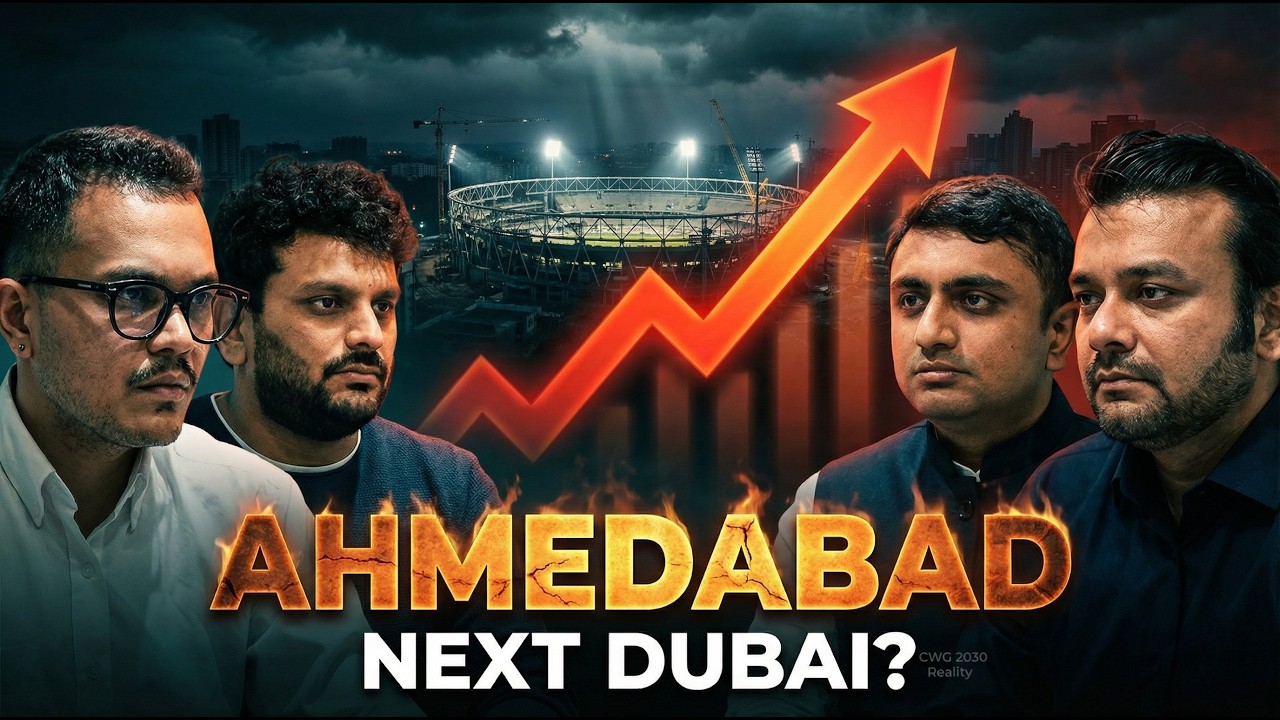 Ahmedabad Real Estate: CWG 2030 ka Asli Sach! | Mandi ya Teji?    #gujaratrealestate #ahmedabadnews