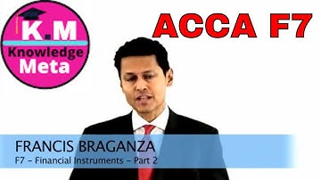 ACCA F7 Financial Reporting - Part 2: Introduction To Financial Instruments  Lecture 32