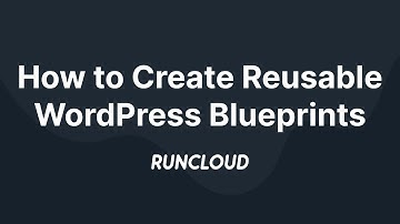 How to Create Reusable WordPress Blueprints (WP Canvas)