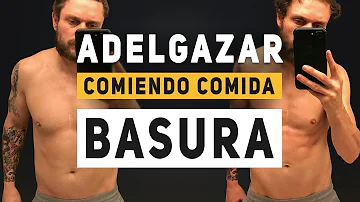 ¿Se puede adelgazar dejando de comer comida basura?