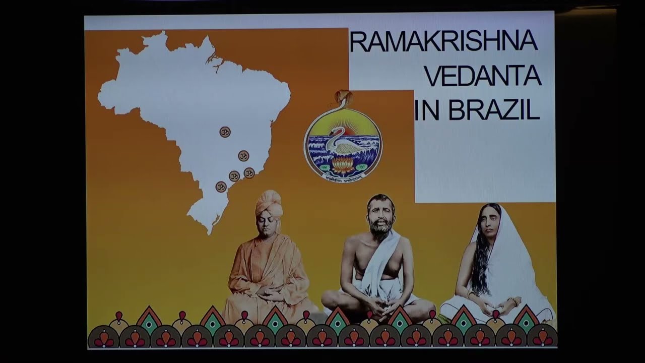 Swami Atmajnananda - Vedanta in Brazil slide show