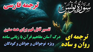 ترجمه فارسی سوره یونس درک آسان : مفاهیم ساده و عمیق"