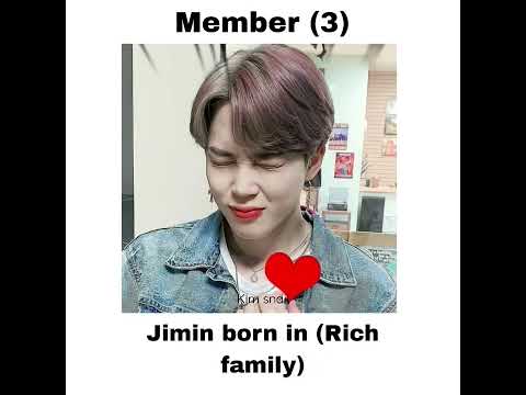 Bts Members Who Born In Rich Or Poor Family Shorts