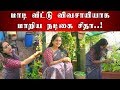 மாடி வீட்டு விவசாயியாக மாறிய நடிகை சீதா | Actress Seetha | Seetha Garden | Garden Visit