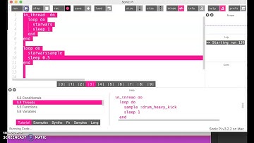 Creating Threads in Sonic Pi