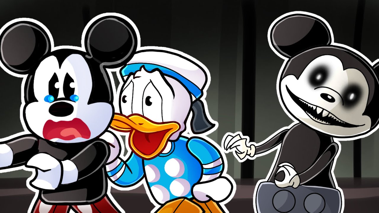 ESCAPE From EVIL MICKEY In Roblox! - YouTube