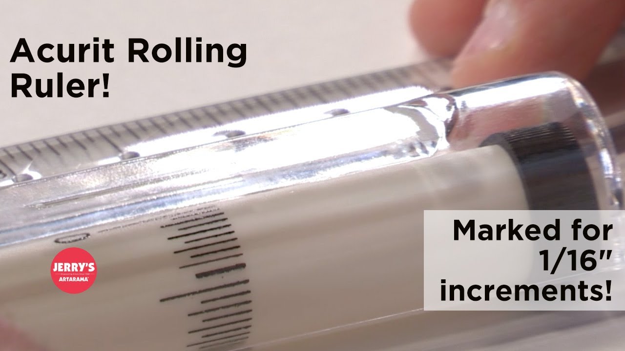 Acurit Rolling Ruler | Fine Measuring - YouTube