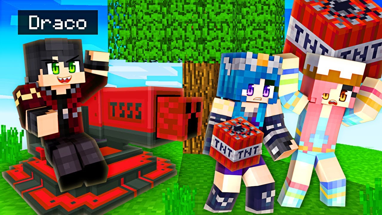 We play with CRAZY Minecraft TNT! - YouTube