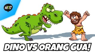 Dino VS Manusia Gua! - Dino Bash