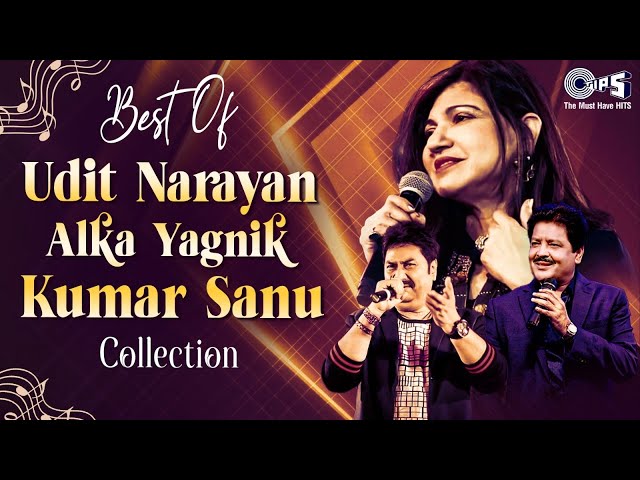 Best Of Alka Yagnik Kumar Sanu Udit Narayan | Bollywood 90s Romantic Hits | 90s Hits Video Jukebox class=