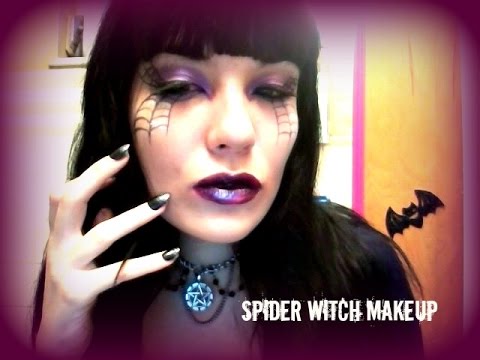 Spider Witch Makeup - YouTube