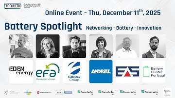 TraWeBa: Battery Spotlight – December 2025 Edition