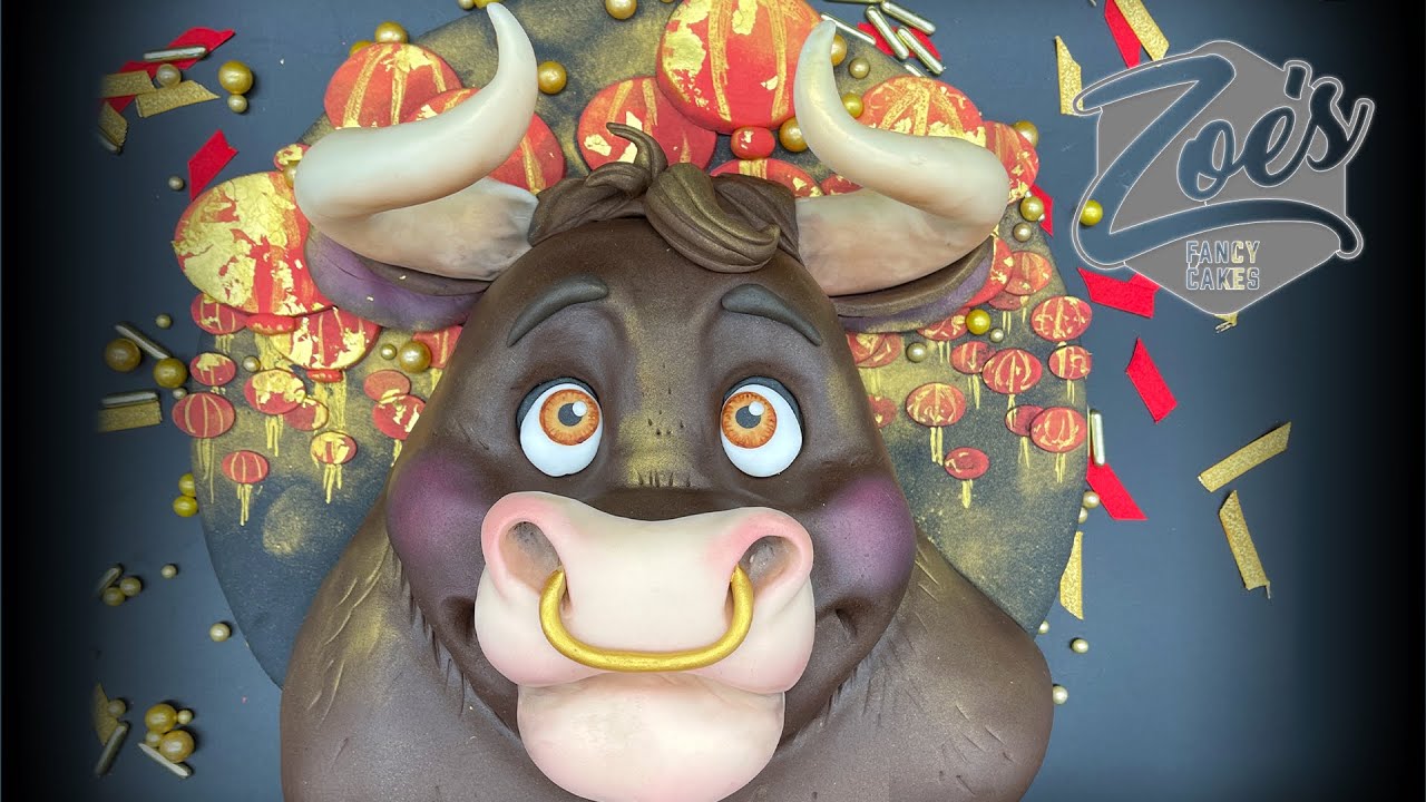 Amazing Year of the Ox Cake Tutorial - YouTube
