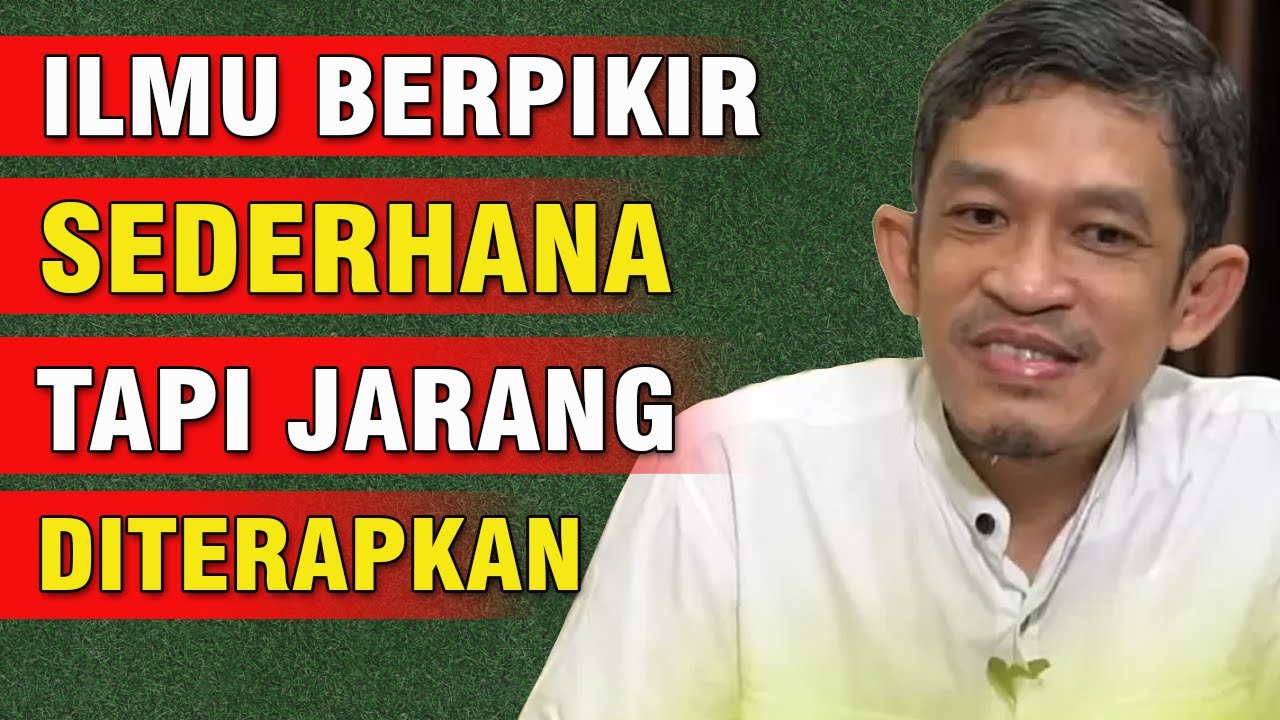 Ilmu Berpikir, Cara Paling Pas Menguji Hidup | Ust. Dr. H. Fahruddin Faiz | Ngaji Filsafat