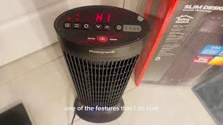 Honeywell Slim Ceramic Tower Heater Review