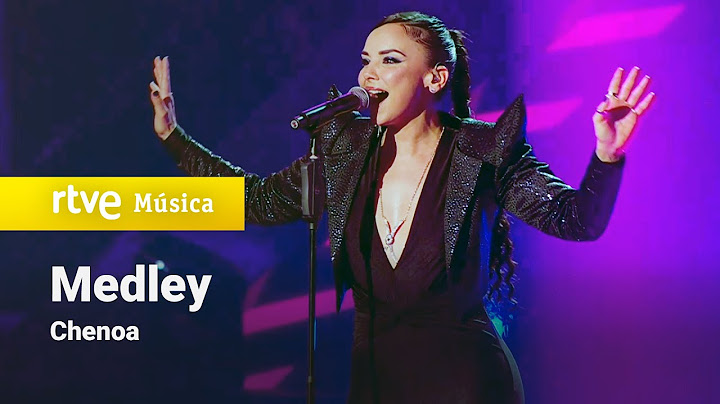 Chenoa – Medley | Benidorm Fest 2025 | Actuación especial
