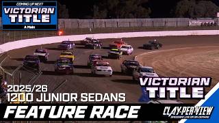 1200 Junior Sedans | Victorian Title 2025/26 - Horsham - 14th Mar 2026 | Clay-Per-View
FEATURE RACE | VICTORIAN 1200 JUNIOR SEDAN TITLE
The Victorian 1200 Junior Sedan Title from Blue Ribbon Raceway.
You can watch the Full Event back at https://clayperview.com/ or download the App!
See our full schedule of events at https://web.clayperview.com/schedule
SUBSCRIPTION SIGN UP: https://www.clayperview.com/checkout/subscribe
14th March 2026 | Blue Ribbon Raceway, Horsham 1200 Junior Sedans | Victorian Title 2025/26 - Horsham - 14th Mar 2026 | Clay-Per-View