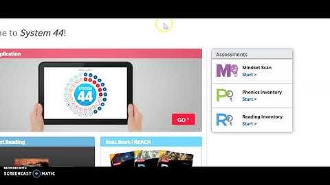 How to Login to Read180 System 44