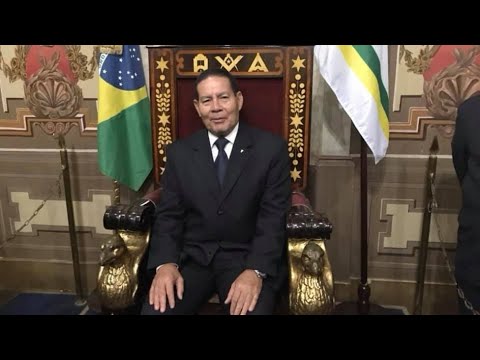 Mourão fala sobre a Maçonaria