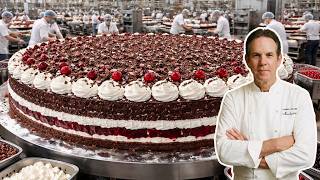 Inside America’s Largest Black Forest Cake: Thomas Keller’s Giant Build (Full Process)