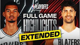 EXTENDED: #2 SPURS at #7 TRAIL BLAZERS | FULL GAME 4 HIGHLIGHTS | April 26, 2026