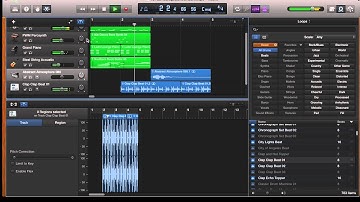 GarageBand Tutorial 2 - Using Loops in GarageBand on the iMac and iPad