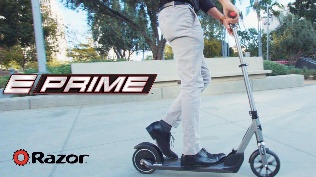 Razor E Prime Scooter Eléctrico, Patín Eléctrico Con Características ...
